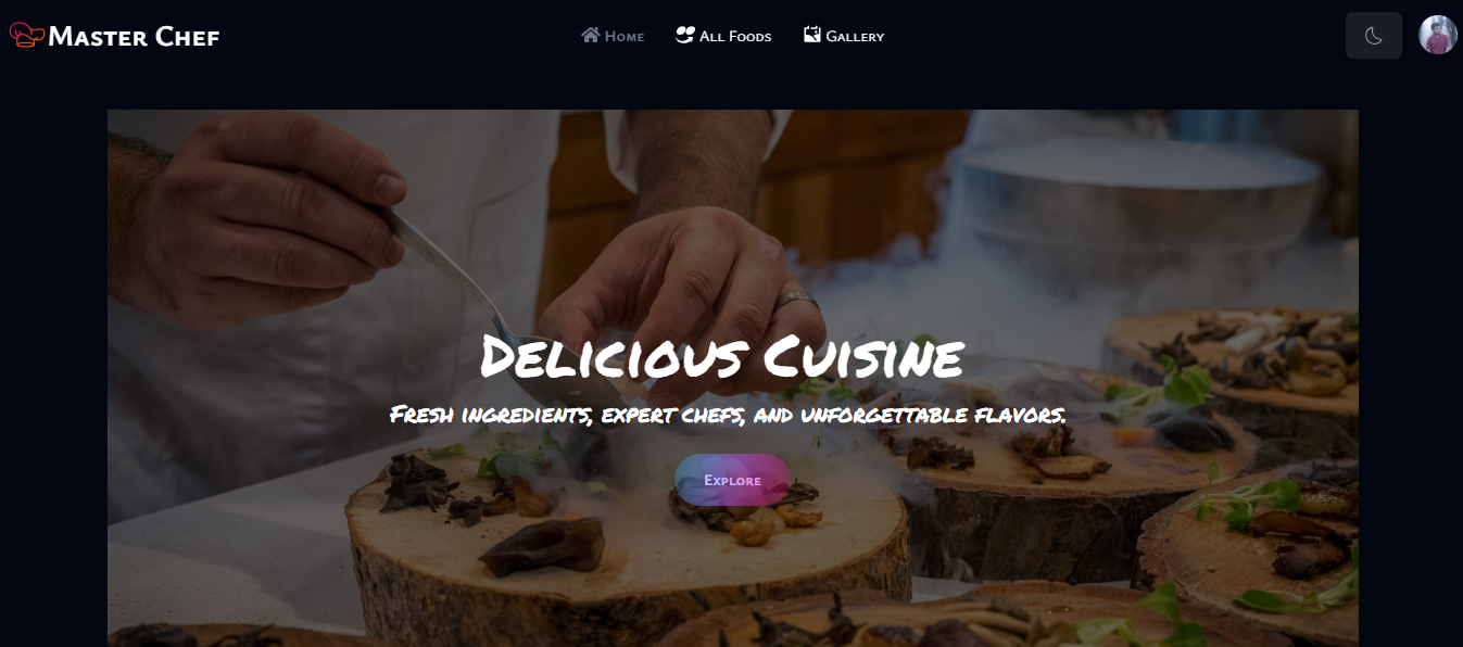 MasterChef - Recipe Sharing App